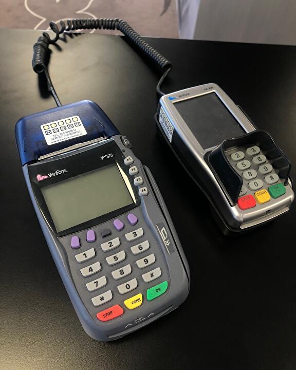 Vervanging alle Vx570 pinapparaten